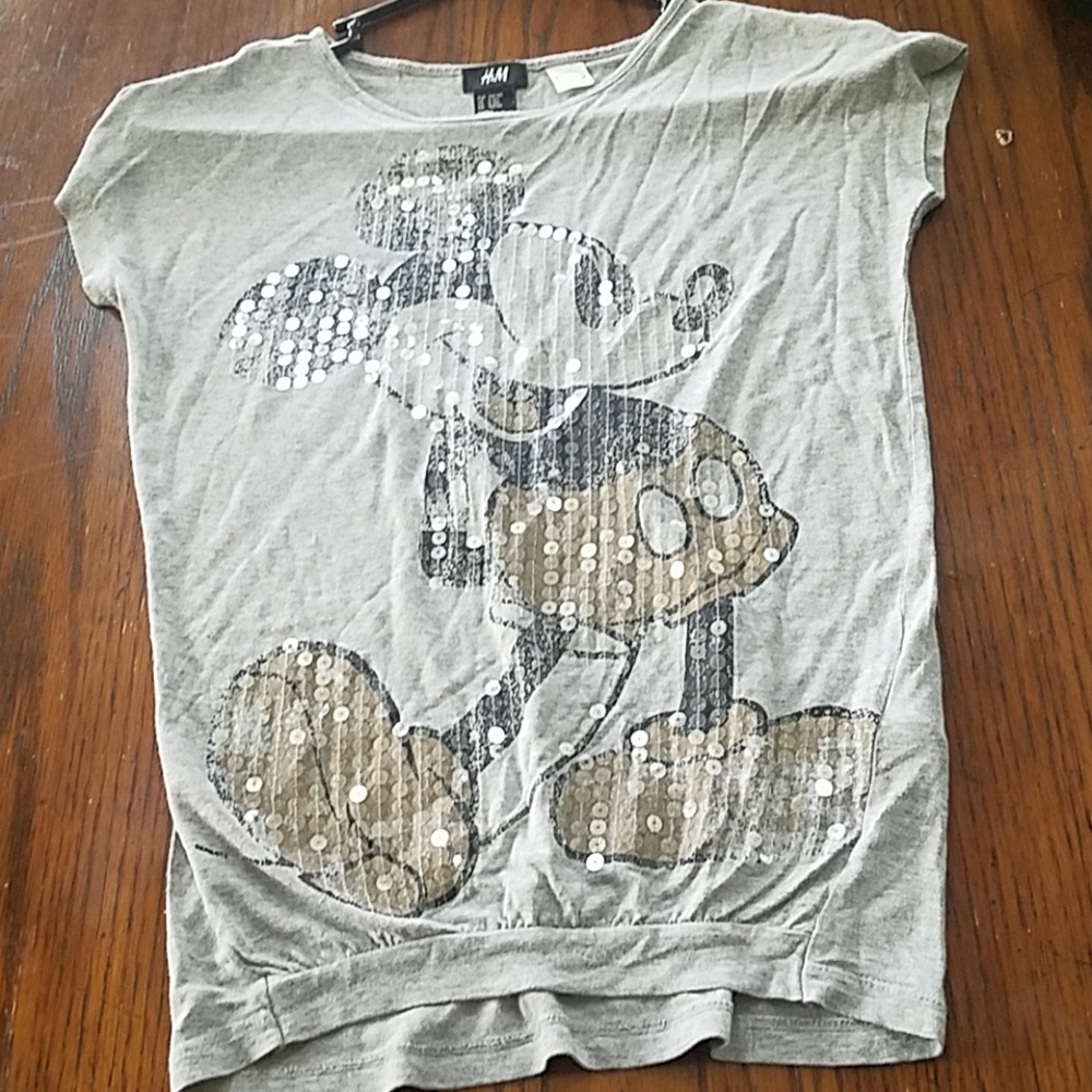 Micky sequence top girls' size 8/10